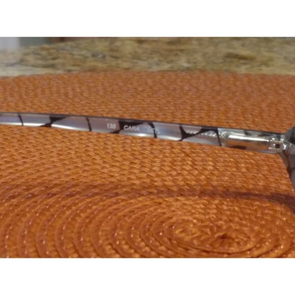 Kate Spade New York CARA Eyeglasses Frames 51[]16-135MM Italy Black / Pearl - Picture 7 of 11